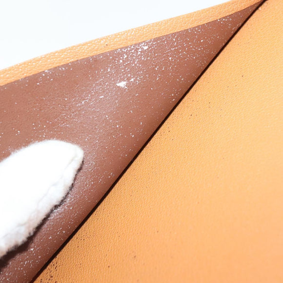 LOUIS VUITTON Nomad Agenda MM Day Planner Cover Brown R20473 LV Auth hk2895