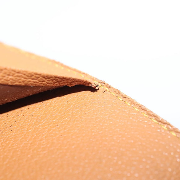 LOUIS VUITTON Nomad Agenda MM Day Planner Cover Brown R20473 LV Auth hk2895