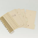 LOUIS VUITTON Nomad Agenda MM Day Planner Cover Brown R20473 LV Auth hk2895-23