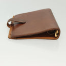 LOUIS VUITTON Nomad Agenda MM Day Planner Cover Brown R20473 LV Auth hk2895-5