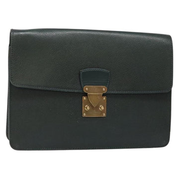 LOUIS VUITTON Taiga Pochette Kourad Clutch Bag Epicea M30194 LV Auth hk2896