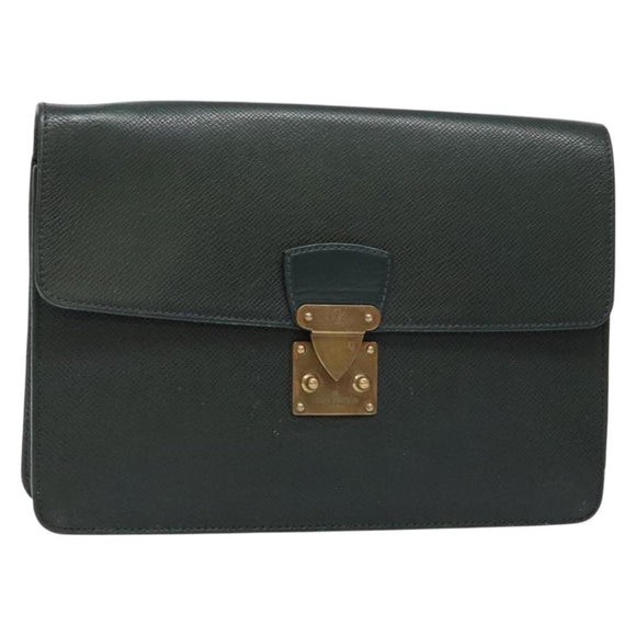 LOUIS VUITTON Taiga Pochette Kourad Clutch Bag Epicea M30194 LV Auth hk2896