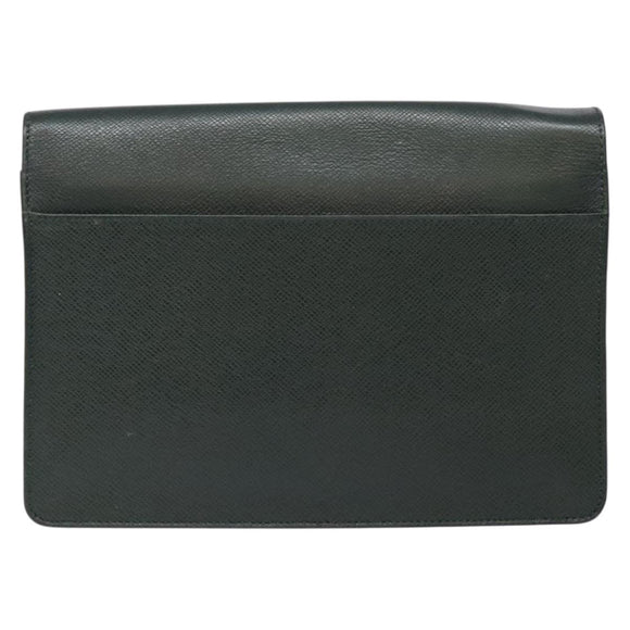 LOUIS VUITTON Taiga Pochette Kourad Clutch Bag Epicea M30194 LV Auth hk2896