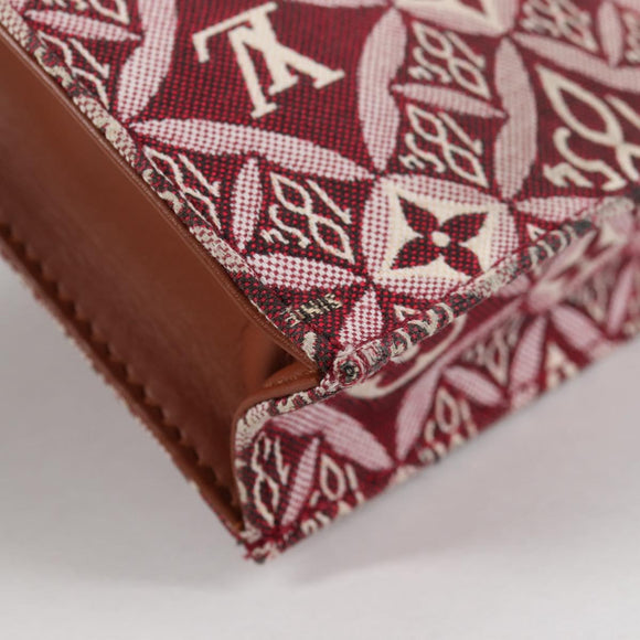 LOUIS VUITTON Monogram Jaguar Petit Sac Plat Bag 2way M69846 LV Auth hk2898M