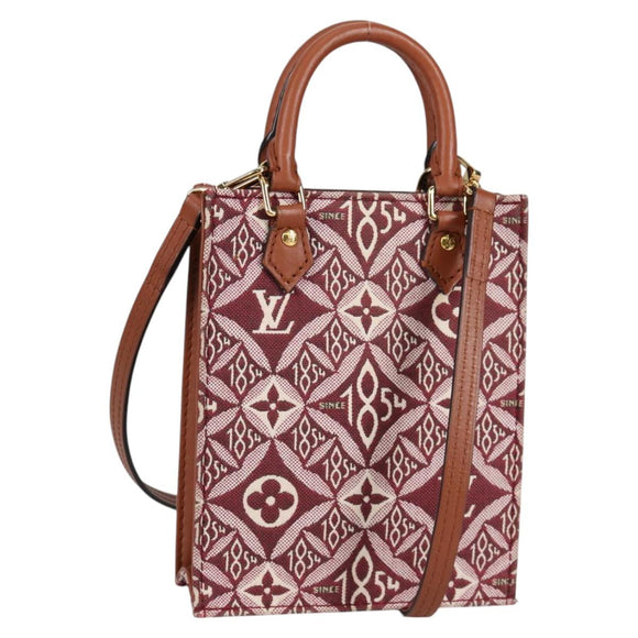 LOUIS VUITTON Monogram Jaguar Petit Sac Plat Bag 2way M69846 LV Auth hk2898SAM