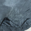 PRADA Hand Bag Nylon Black Silver Auth hk2902-17