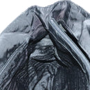 PRADA Hand Bag Nylon Black Silver Auth hk2902-19