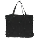 PRADA Hand Bag Nylon Black Silver Auth hk2902-13