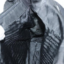 PRADA Hand Bag Nylon Black Silver Auth hk2902-23