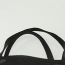 PRADA Hand Bag Nylon Black Silver Auth hk2902-8