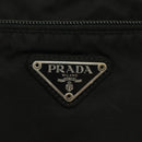 PRADA Shoulder Bag Nylon Black Silver Auth hk2903-19