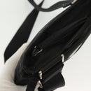 PRADA Shoulder Bag Nylon Black Silver Auth hk2903-8
