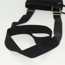 PRADA Shoulder Bag Nylon Black Silver Auth hk2903-7