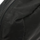 PRADA Travel Pouch Nylon Black Silver Auth hk2906-10