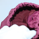 Salvatore Ferragamo Vala Tote Bag Nylon Bordeaux Gold Auth hk2907-24