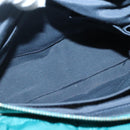 Salvatore Ferragamo Vala Tote Bag Nylon 2way Green Gold Auth hk2908-24