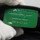 Salvatore Ferragamo Vala Tote Bag Nylon 2way Green Gold Auth hk2908-12