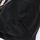 Salvatore Ferragamo Vala Tote Bag Nylon Black Gold Auth hk2909-11