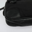 GUCCI GG Canvas Guccissima Waist Bag Leather Nylon Black 162417 Auth hk2912-10