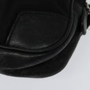 GUCCI GG Canvas Guccissima Waist Bag Leather Nylon Black 162417 Auth hk2912-13