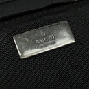 GUCCI GG Canvas Guccissima Waist Bag Leather Nylon Black 162417 Auth hk2912-14
