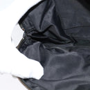 GUCCI GG Canvas Guccissima Waist Bag Leather Nylon Black 162417 Auth hk2912-18