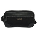 GUCCI GG Canvas Guccissima Waist Bag Leather Nylon Black 162417 Auth hk2912-2