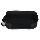 GUCCI GG Canvas Guccissima Waist Bag Leather Nylon Black 162417 Auth hk2912-3