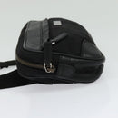 GUCCI GG Canvas Guccissima Waist Bag Leather Nylon Black 162417 Auth hk2912-4