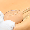 GUCCI Shoulder Bag Leather Beige Gold Auth hk2913-12