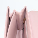 CHANEL Matelasse Beauty Rock Chain Bag Leather Pink Gold CC Auth hk2930M-25