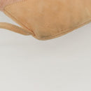 CHANEL Matelasse Backpack Satin Pink Gold CC Auth hk2932-13