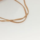 CHANEL Matelasse Backpack Satin Pink Gold CC Auth hk2932-8