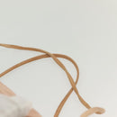 CHANEL Matelasse Backpack Satin Pink Gold CC Auth hk2932-9