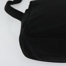 Miu Miu Shoulder Bag Nylon Black Silver Auth hk2940-9