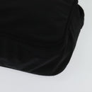 Miu Miu Shoulder Bag Nylon Black Silver Auth hk2940-14