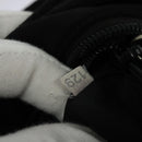 Miu Miu Shoulder Bag Nylon Black Silver Auth hk2940-12