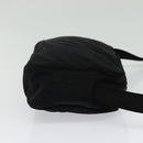 Miu Miu Shoulder Bag Nylon Black Silver Auth hk2940-4