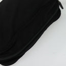 Miu Miu Shoulder Bag Nylon Black Silver Auth hk2940-6