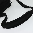 Miu Miu Shoulder Bag Nylon Black Silver Auth hk2940-7