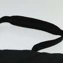 Miu Miu Shoulder Bag Nylon Black Silver Auth hk2940-8