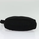 Miu Miu Shoulder Bag Nylon Black Silver Auth hk2940-5