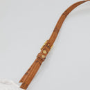 MCM Logogram Vicetos Hand Bag PVC Leather 2way Brown Gold Auth hk2943-10