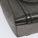 BALENCIAGA Everyday Tote XS Tote Bag Leather Silver Auth hk2944-16