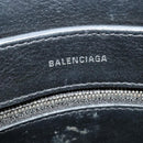 BALENCIAGA Everyday Tote XS Tote Bag Leather Silver Auth hk2944-19