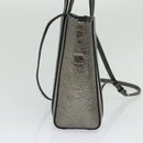 BALENCIAGA Everyday Tote XS Tote Bag Leather Silver Auth hk2944-4