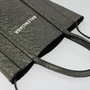 BALENCIAGA Everyday Tote XS Tote Bag Leather Silver Auth hk2944-7