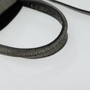 BALENCIAGA Everyday Tote XS Tote Bag Leather Silver Auth hk2944-8