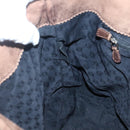 LOEWE Anagram Tote Bag Leather Brown Auth hk2945-20