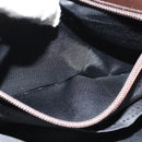 BURBERRY Nova Check Shoulder Bag Nylon Beige Silver Auth hk2950-19